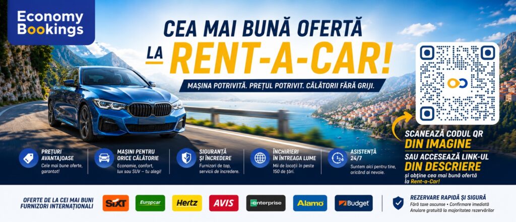 EconomyBookings - cel mai bun preț pentru Rent-a-Car