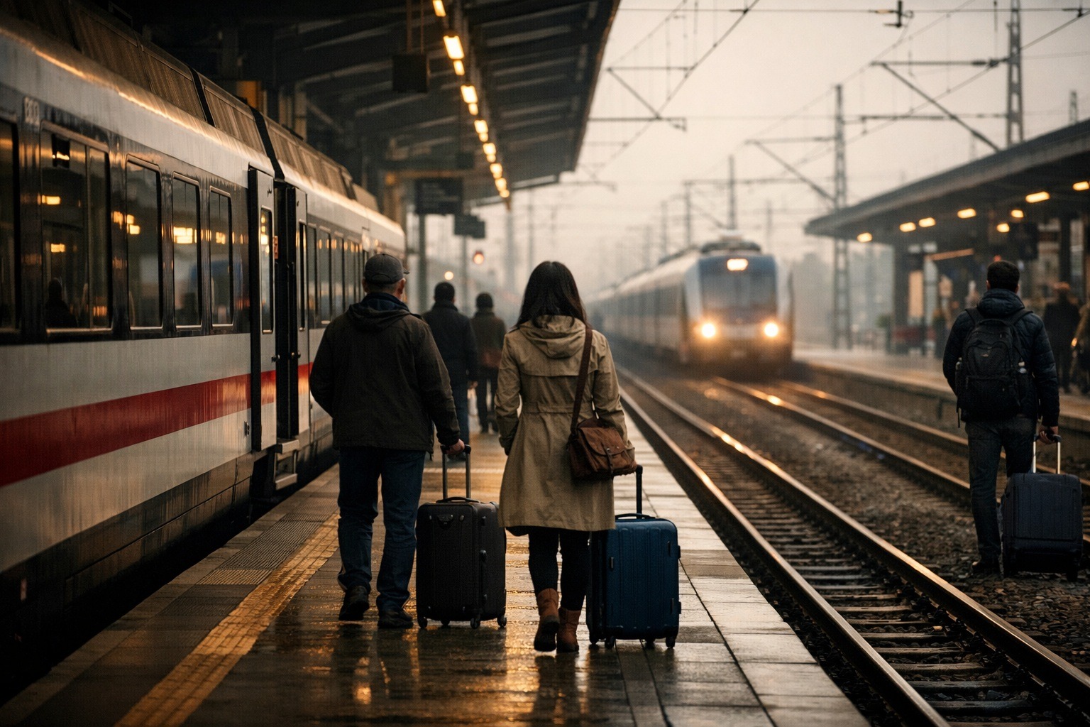 Care sunt țările europene care folosesc cel mai mult trenurile?